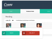 Copay, a BitPay nyílt forráskódú, több kulcsos pénztárcája